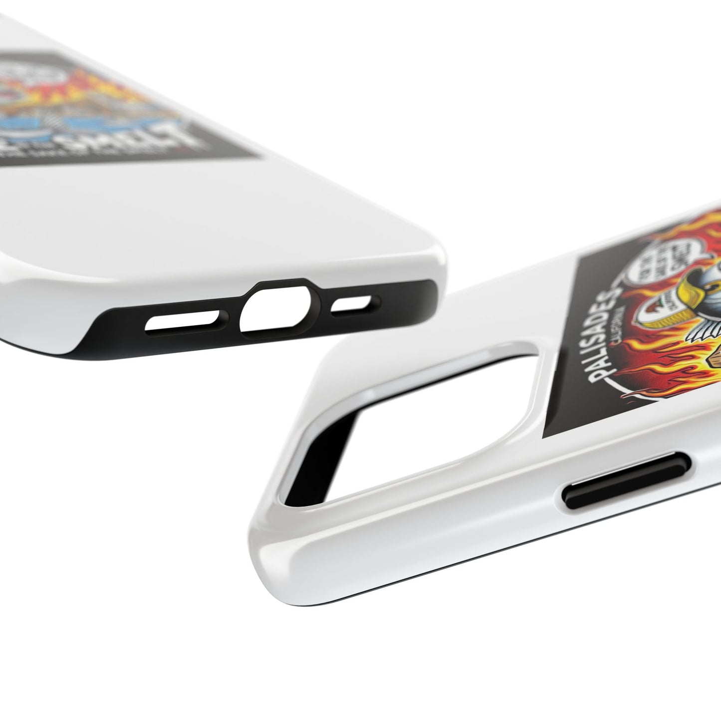 Palisades With Fish With Hair | Tough Phone Case