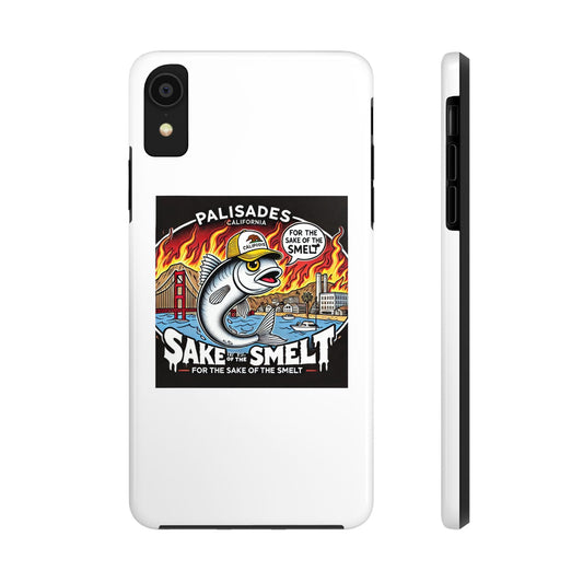 Palisades With Fish With Hair | Tough Phone Case