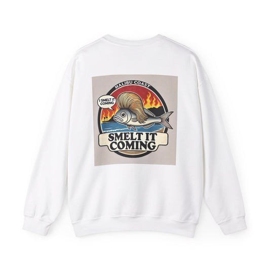 Fish With Hair Malibu | Unisex Heavy Blend™ Crewneck Sweatshirt