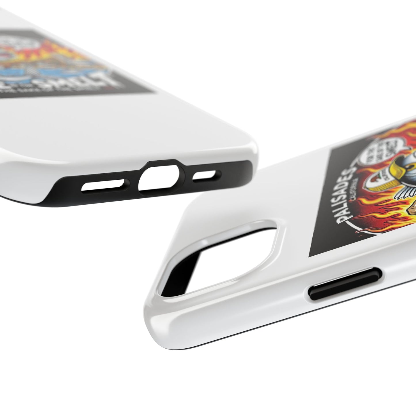 Palisades With Fish With Hair | Tough Phone Case