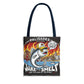 Wake of the Smelt Tote Bag - Funky Palisades California Design