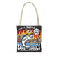Wake of the Smelt Tote Bag - Funky Palisades California Design