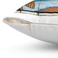 For The Sake Malibu Coast | Whimsical Fish-Themed Throw Pillow Decor